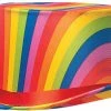 Underwraps Rainbow Top Hat Adult