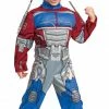 Disguise Costumes Transformers Optimus Prime Child Toddler Muscle Costume & Headpiece