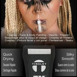 Tinsley Tattoos Makeup & SFX Fx Make Up Tube .49 Oz 10 Tinsley Tattoos Makeup & SFX Fx Make Up Tube .49 Oz
