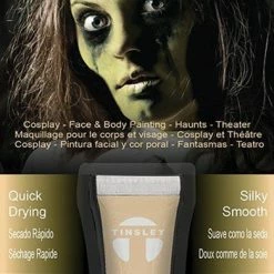 Tinsley Tattoos Makeup & SFX Fx Make Up Tube .49 Oz 12 Tinsley Tattoos Makeup & SFX Fx Make Up Tube .49 Oz