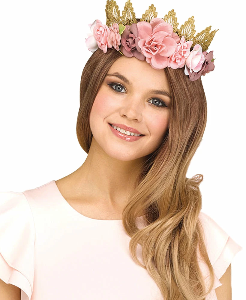 Fun World Fanasty Fairy Floral Crown - Adult 4 Fun World Fanasty Fairy Floral Crown - Adult
