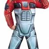 Disguise Transformers Optimus Prime Rescue Bot Toddler Muscle Costume Costumes 1 Disguise Transformers Optimus Prime Rescue Bot Toddler Muscle Costume Costumes