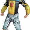 Disguise Transformers Bumblebee Rescue Bot Toddler Muscle Costume And Mask