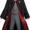 Disguise Harry Potter Men's Deluxe Hogwarts Uniform Costume And Robe Costumes