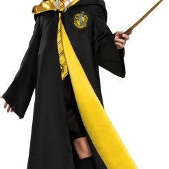 Disguise Harry Potter Hufflepuff Robe Deluxe Child Costume