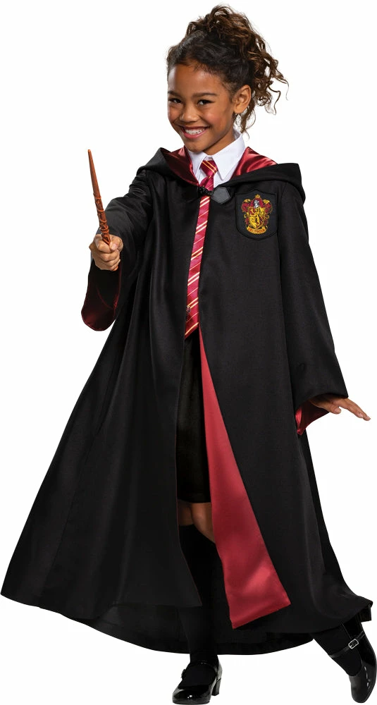 Disguise Harry Potter Gryffindor Robe Prestige Child Costume 3 Disguise Harry Potter Gryffindor Robe Prestige Child Costume