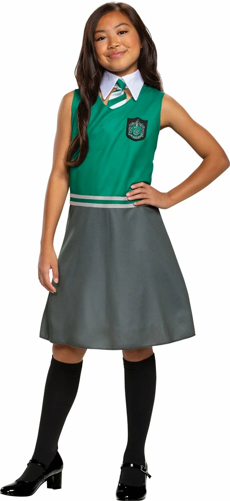 Disguise Harry Potter Girls Slytherin Dress Classic Costume Dress Costumes 3 Disguise Harry Potter Girls Slytherin Dress Classic Costume Dress Costumes