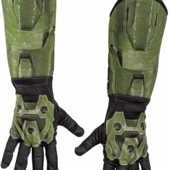 Disguise Video Game Costumes Halo Infinite Master Chief Child Gloves
