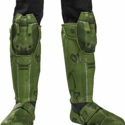 Disguise Halo Infinite Master Chief Child Boot Covers Video Game Costumes