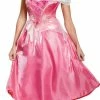 Disguise Costumes Sleeping Beauty Women's Aurora Deluxe Costume & Tiara Crown 2 Disguise Costumes Sleeping Beauty Women's Aurora Deluxe Costume & Tiara Crown