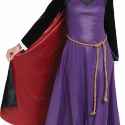 Disguise Costumes Women's Evil Queen Deluxe Costume Crown & Cape