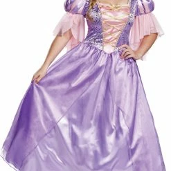 Disguise Disney Tangled Princess Rapunzel Deluxe Womens Adult Costume