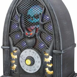 Gemmy Decorations & Props Haunted Radio Black