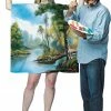 Rasta Imposta Bob Ross Couple Costume 2 Rasta Imposta Bob Ross Couple Costume
