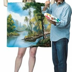 Rasta Imposta Bob Ross Couple Costume