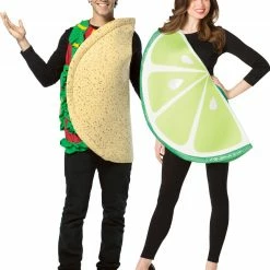Rasta Imposta Costumes Taco And Lime Slice Couple Costume