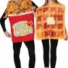 Rasta Imposta Costumes Bucket Chicken Waffle Couple Costume