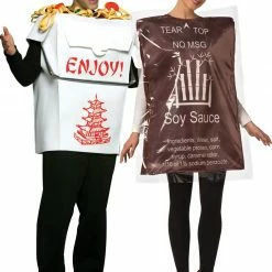 Rasta Imposta Costumes Chinese Take Out & Soy Sauce Couples Costume