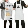 Rasta Imposta Bun In The Oven And Bun Maker Couple Costumes