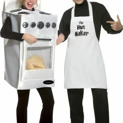 Rasta Imposta Bun In The Oven And Bun Maker Couple Costumes