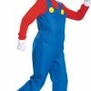 Disguise Super Mario Mario Deluxe Child Costume Costumes
