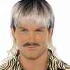 Underwraps Wigs & Beards Mullet Tiger Wig Hombre Adult Cat King