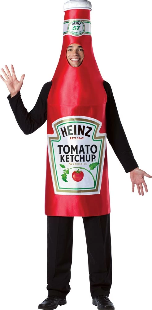 Rasta Imposta Heinz Classic Ketchup Bottle Adult Costume 3 Rasta Imposta Heinz Classic Ketchup Bottle Adult Costume