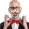 Faux Real Masks Mask Cover Creepy Clown