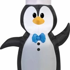 Gemmy Airblown Outdoor 4ft Penguin Small Christmas Yard Decor