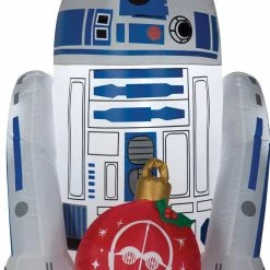 Gemmy Star Wars - R2D2 3.5ft Airblown Christmas Yard Decoration