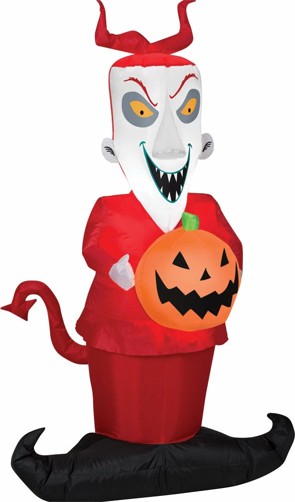 Gemmy Nightmare Before Christmas Lock 3.5ft Airblown Yard Decoration Decorations & Props 4 Gemmy Nightmare Before Christmas Lock 3.5ft Airblown Yard Decoration Decorations & Props