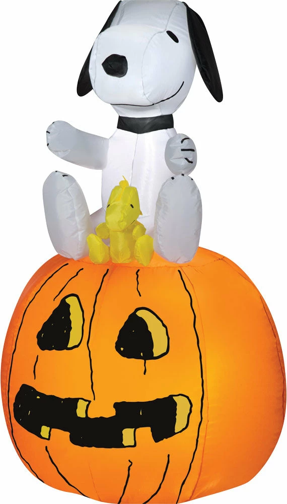 Gemmy Airblown Snoopy And Woodstock Inflatable Yard & Lawn Decoration Decorations & Props 4 Gemmy Airblown Snoopy And Woodstock Inflatable Yard & Lawn Decoration Decorations & Props