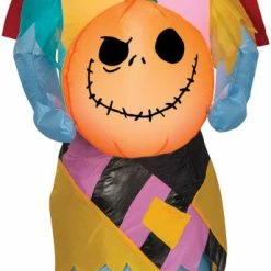 Gemmy Decorations & Props Nightmare Before Christmas - Sally With Pumpkin 3.5ft Airblown Yard Decoration