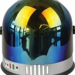 Aeromax Astronaut Space Helmet Silver Hats & Headpieces