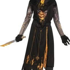Fun World Costumes Child Dead By Daylight Scorched Ghost Face Costume & Mask