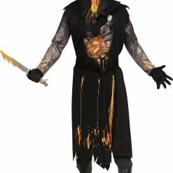 Fun World Adult Scorched Ghost Face Costume - Dead By Daylight Costumes