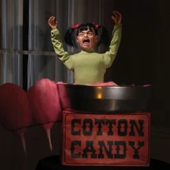 Seasonal Visions Cotton Candice Animated Prop Decorations & Props
