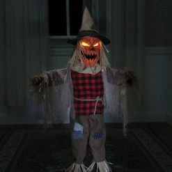 Seasonal Visions Decorations & Props 36 Inch Twitching Scarecrow Animated Prop