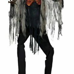 Seasonal Visions Scorched Scarecrow Animated Prop 7 Feet Decorations & Props