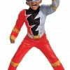 Disguise Boy's Red Ranger Dino Fury Child Costume Costumes