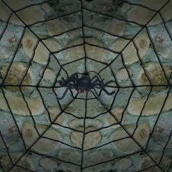 Sunstar Decorations & Props Giant Spider Web With Spider