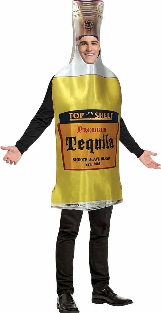 Rasta Imposta Tequila Bottle Adult Costume 3 Rasta Imposta Tequila Bottle Adult Costume