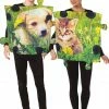 Rasta Imposta Puzzle Couple Puppy & Kitten Costumes 1 Rasta Imposta Puzzle Couple Puppy & Kitten Costumes