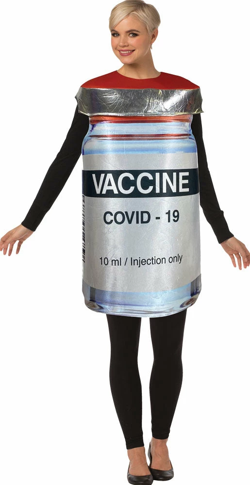 Rasta Imposta Vaccine Bottle Covid 19 Adult Costume 3 Rasta Imposta Vaccine Bottle Covid 19 Adult Costume
