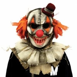 Morris Costumes Scarecrow Clown Burlap Mask Masks