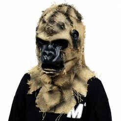 Morris Costumes Scarecrow Gorilla Burlap Mask
