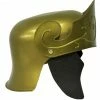 Morris Costumes Roman Helmet Gold W No Crest Accessories 1 Morris Costumes Roman Helmet Gold W No Crest Accessories