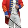 Rubie's Men's British Revolution Officer Uniform