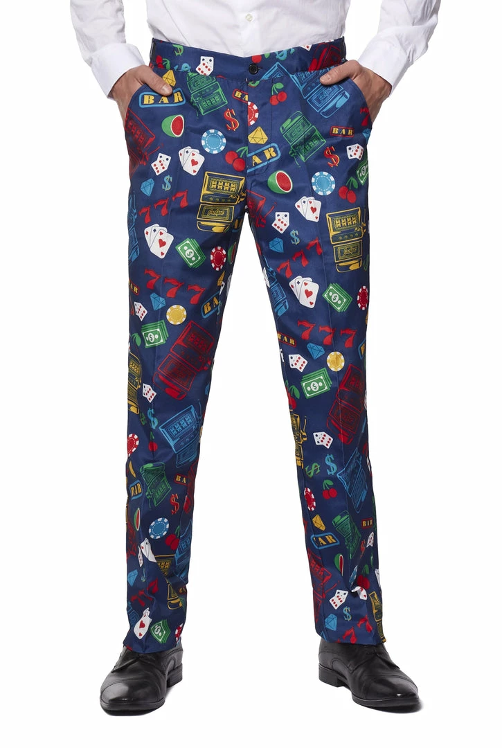 Suitmeister Suits & Blazers Casino Slot Machine Patterned Men's Suit 5 Suitmeister Suits & Blazers Casino Slot Machine Patterned Men's Suit