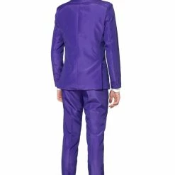 Suitmeister Solid Bright Purple Men's Suit
